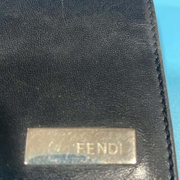 Fendi Bifold Wallet Black COA - Picture 7 of 8